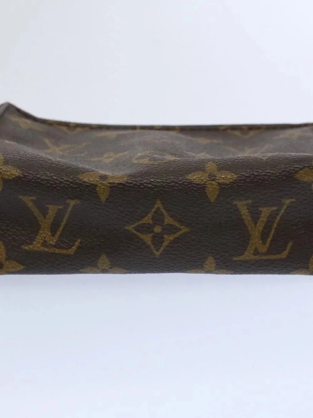 LOUIS VUITTON Monogram Poche Toilette 15 Pouch M47546 LV Auth th4338